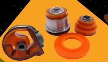 Поліуретанова подушка двигуна ліва Mitsubishi Lancer 2000-2009 AT, pp-0208aa, pp0208aa 0008105 фото