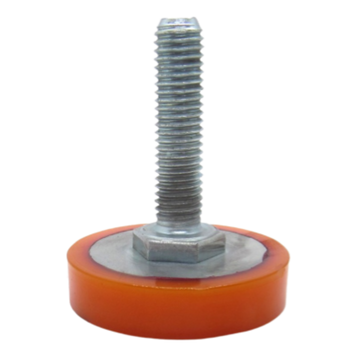Polyurethane foot for furniture adjustable M10 pp2330c, pp-2330c, M10, pp-2330c
